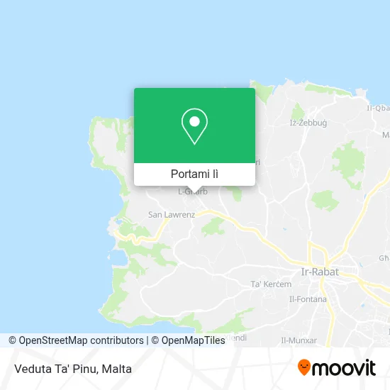 Mappa Veduta Ta' Pinu