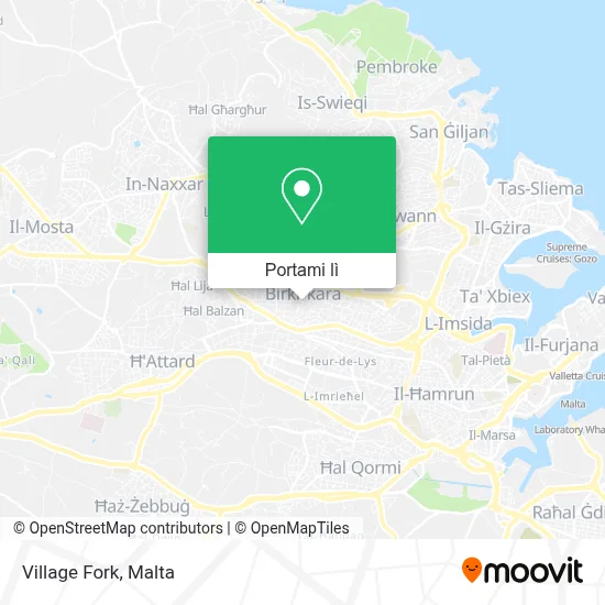 Mappa Village Fork