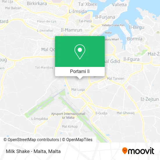 Mappa Milk Shake - Malta