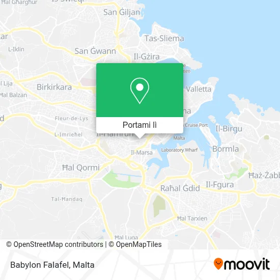 Mappa Babylon Falafel