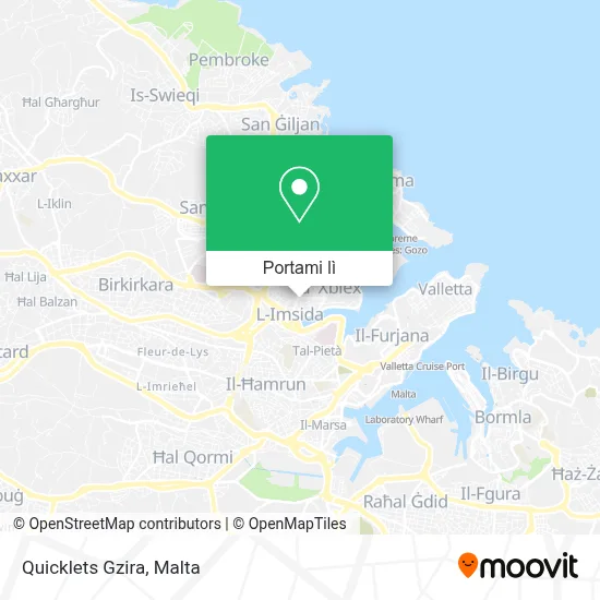Mappa Quicklets Gzira
