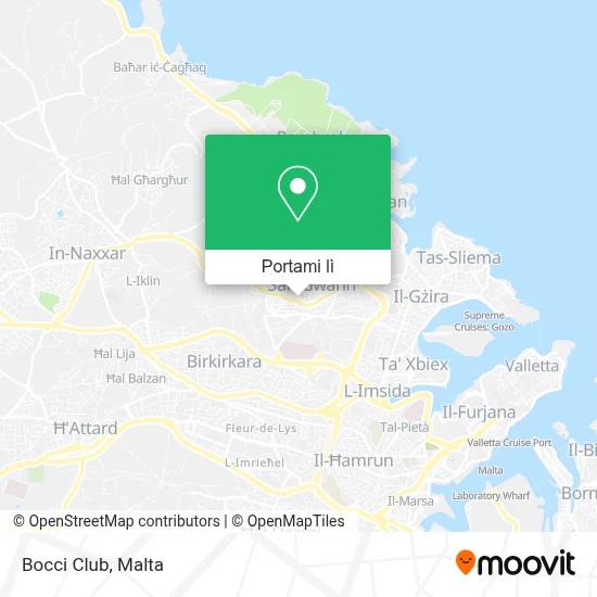 Mappa Bocci Club