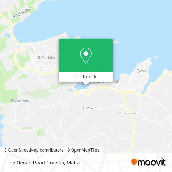 Mappa The Ocean Pearl Cruises