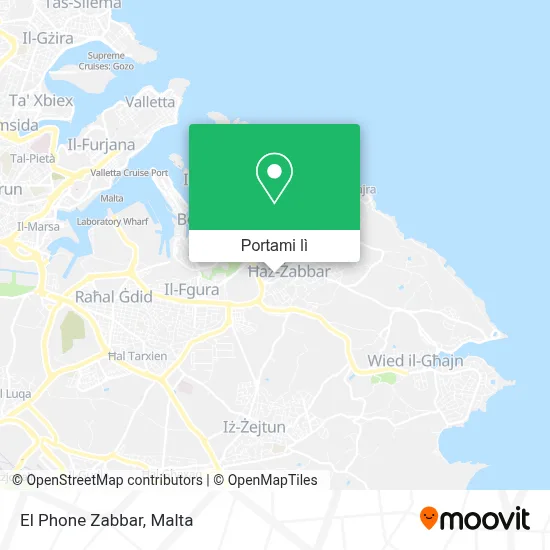 Mappa El Phone Zabbar