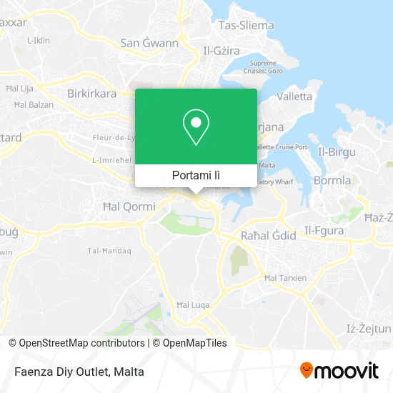 Mappa Faenza Diy Outlet