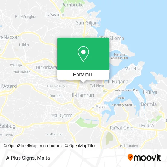 Mappa A Plus Signs