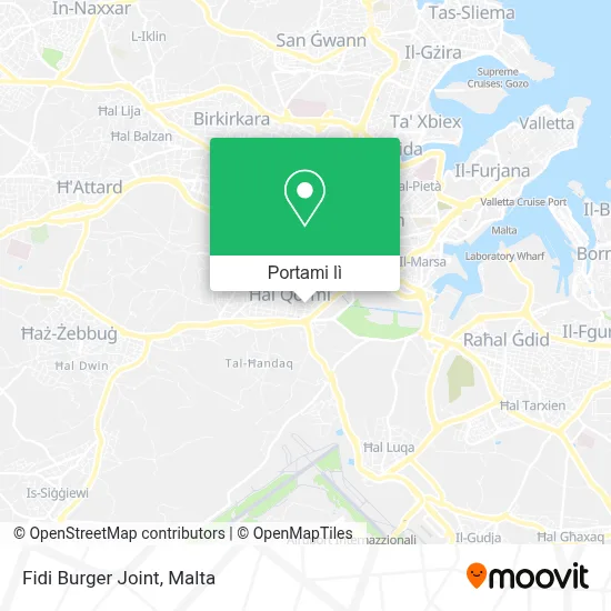 Mappa Fidi Burger Joint