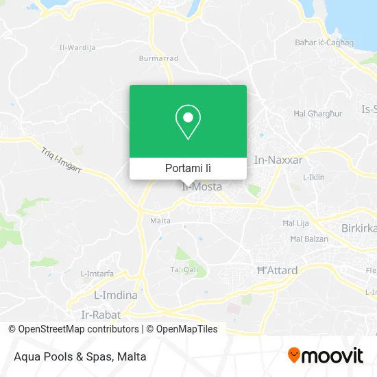 Mappa Aqua Pools & Spas