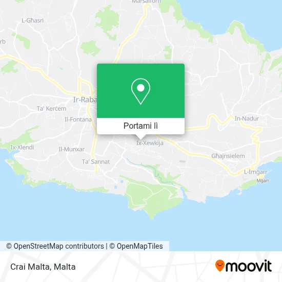Mappa Crai Malta