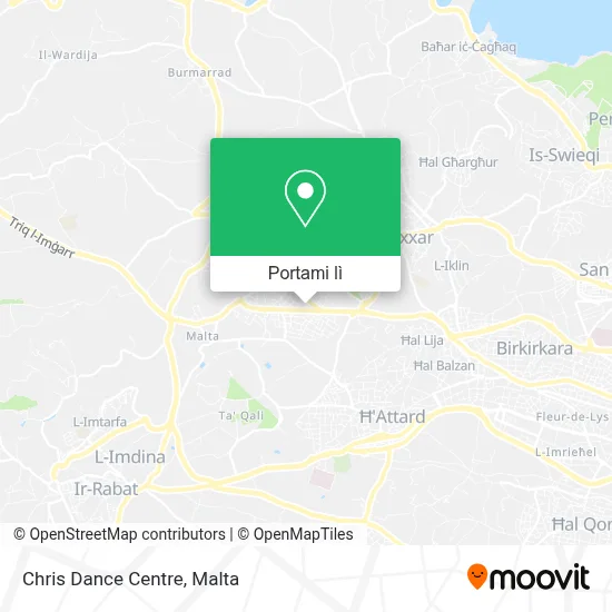 Mappa Chris Dance Centre