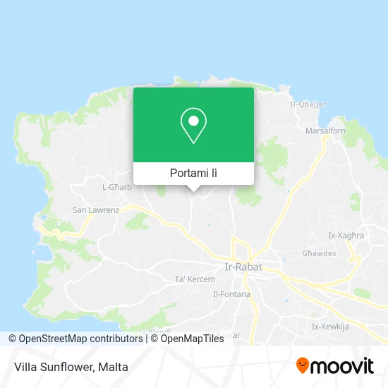 Mappa Villa Sunflower