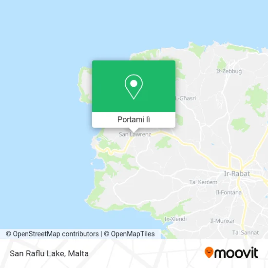 Mappa San Raflu Lake