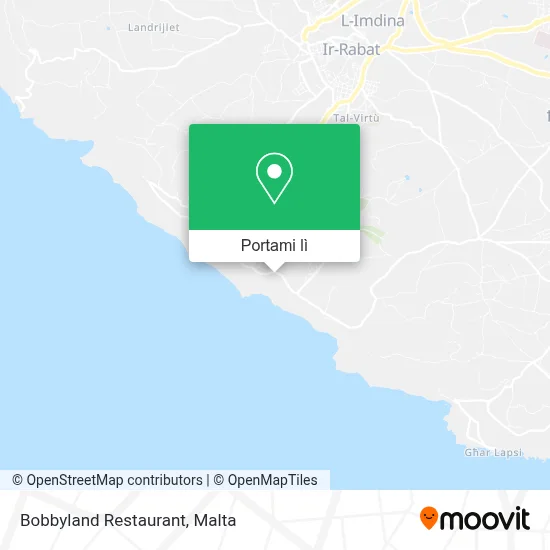 Mappa Bobbyland Restaurant