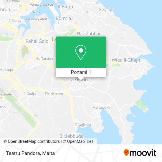 Mappa Teatru Pandora