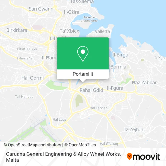 Mappa Caruana General Engineering & Alloy Wheel Works