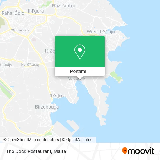 Mappa The Deck Restaurant