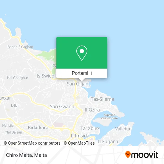 Mappa Chiro Malta