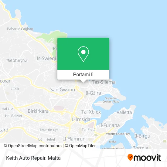 Mappa Keith Auto Repair