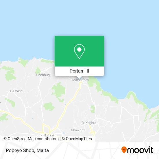 Mappa Popeye Shop