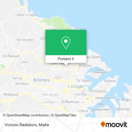 Mappa Victons Radiators