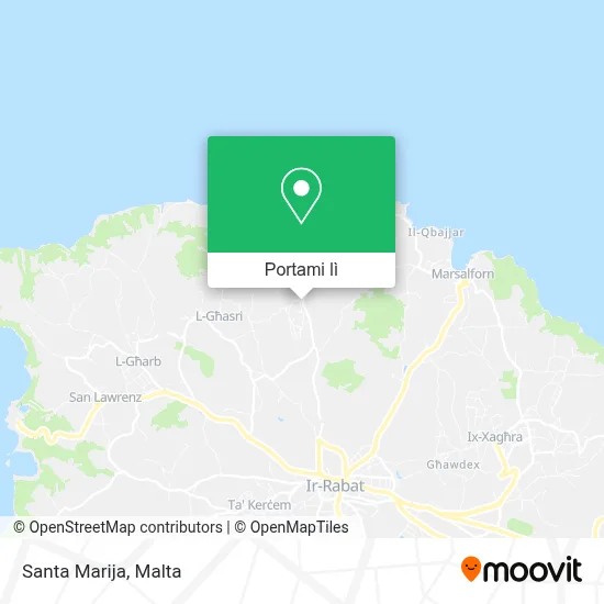 Mappa Santa Marija