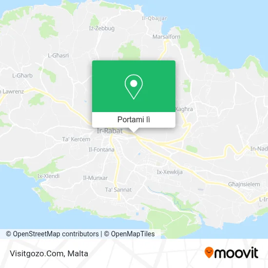 Mappa Visitgozo.Com