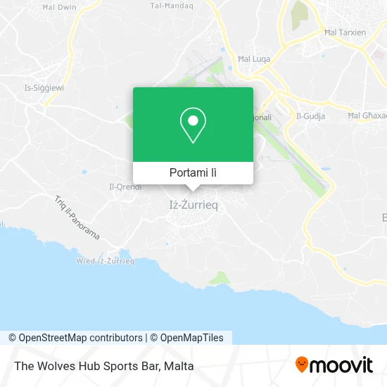 Mappa The Wolves Hub Sports Bar