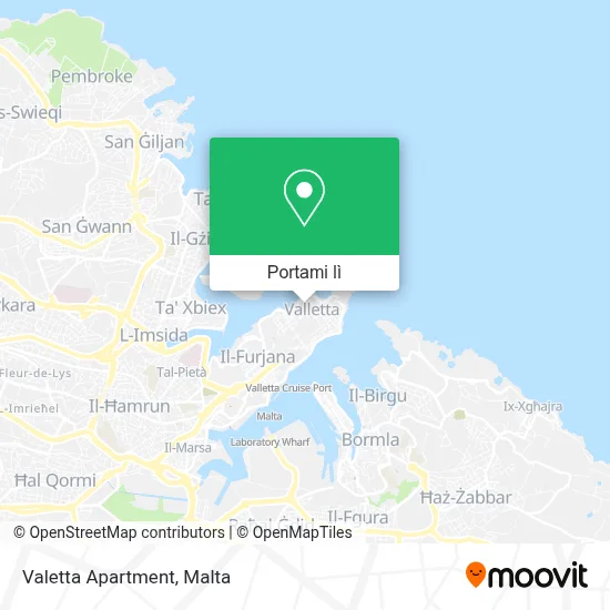 Mappa Valetta Apartment