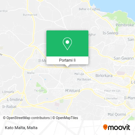 Mappa Kato Malta