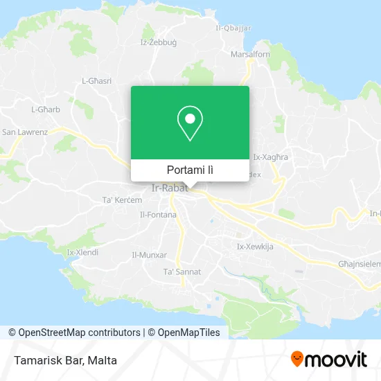 Mappa Tamarisk Bar