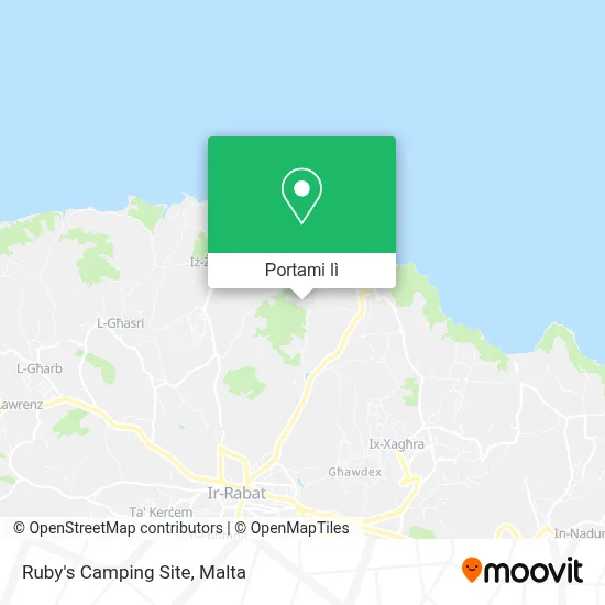 Mappa Ruby's Camping Site