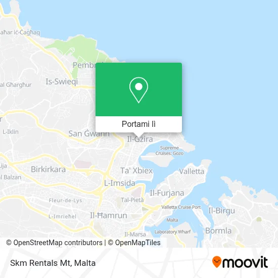 Mappa Skm Rentals Mt