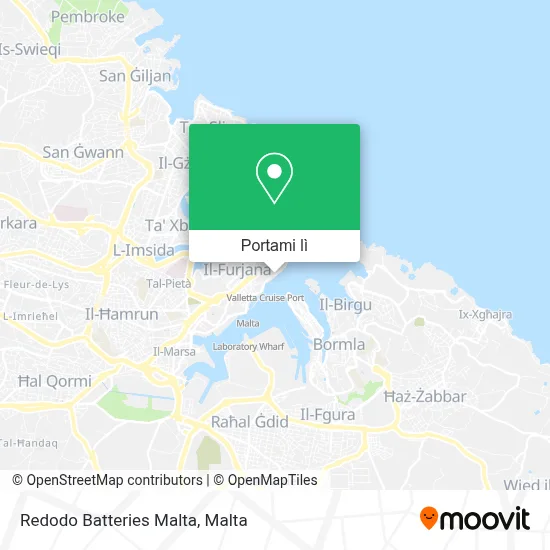 Mappa Redodo Batteries Malta