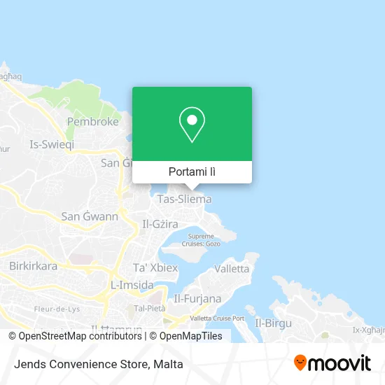 Mappa Jends Convenience Store