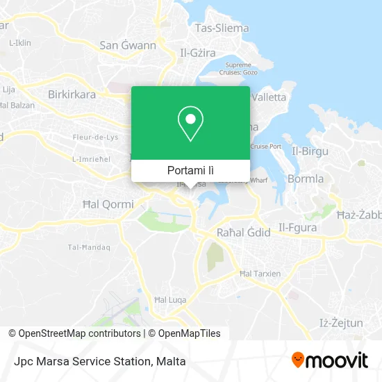 Mappa Jpc Marsa Service Station
