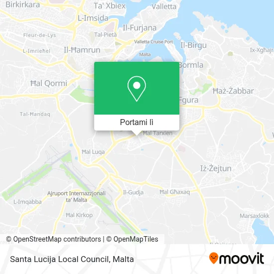 Mappa Santa Lucija Local Council
