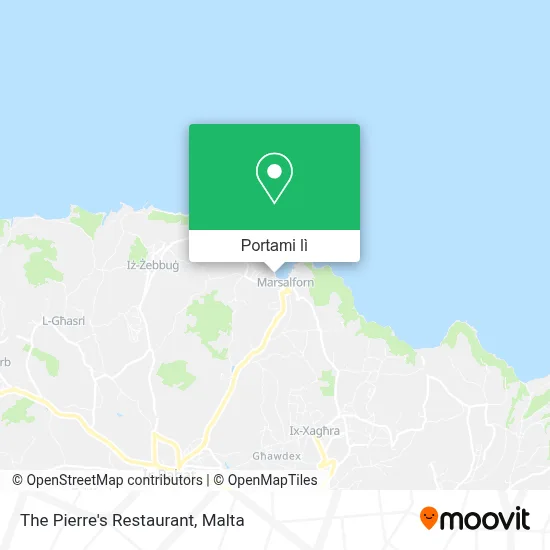 Mappa The Pierre's Restaurant