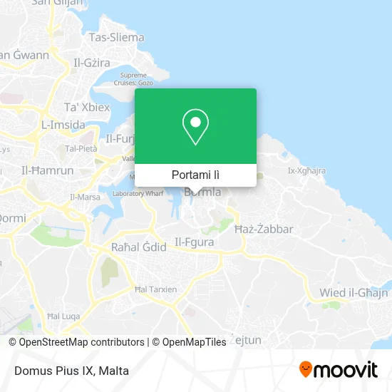 Mappa Domus Pius IX