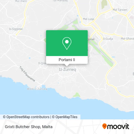 Mappa Grixti Butcher Shop