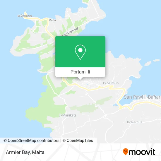 Mappa Armier Bay