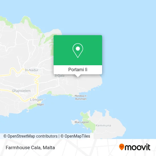 Mappa Farmhouse Cala