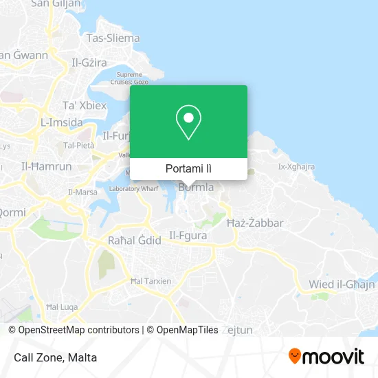 Mappa Call Zone