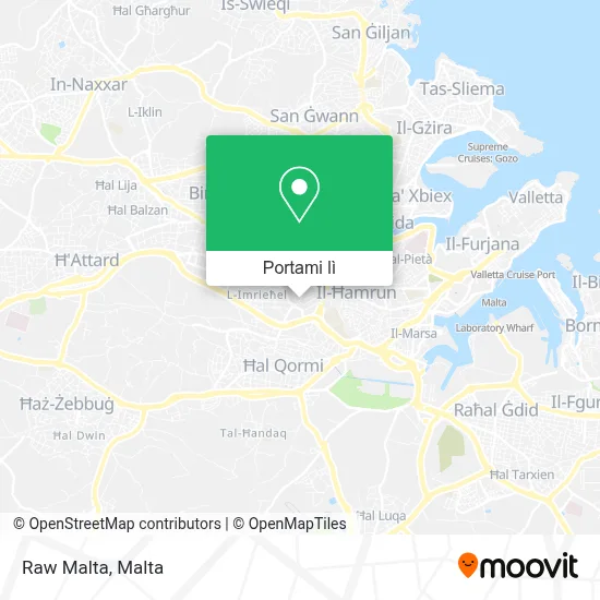 Mappa Raw Malta