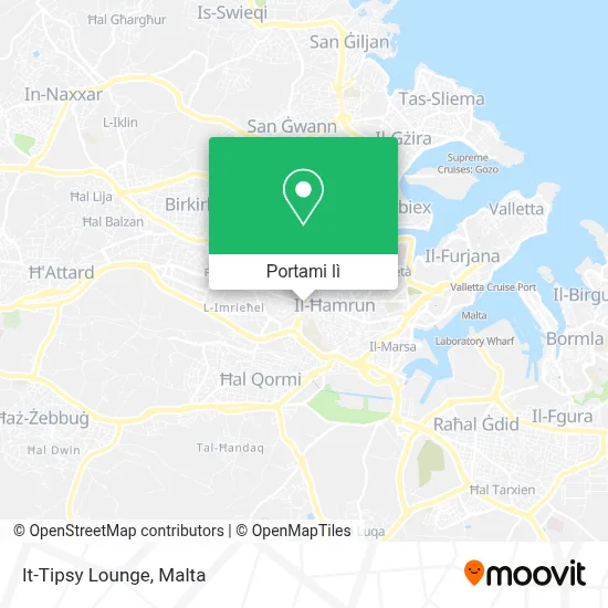 Mappa It-Tipsy Lounge