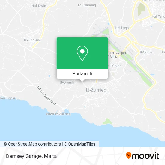 Mappa Demsey Garage