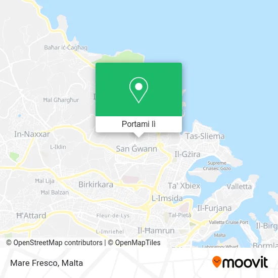 Mappa Mare Fresco