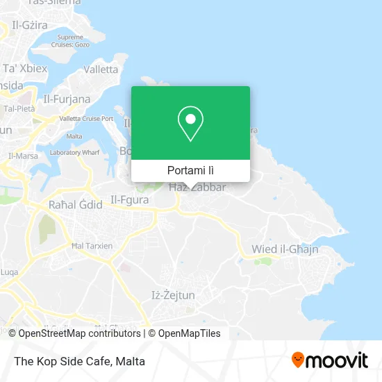 Mappa The Kop Side Cafe