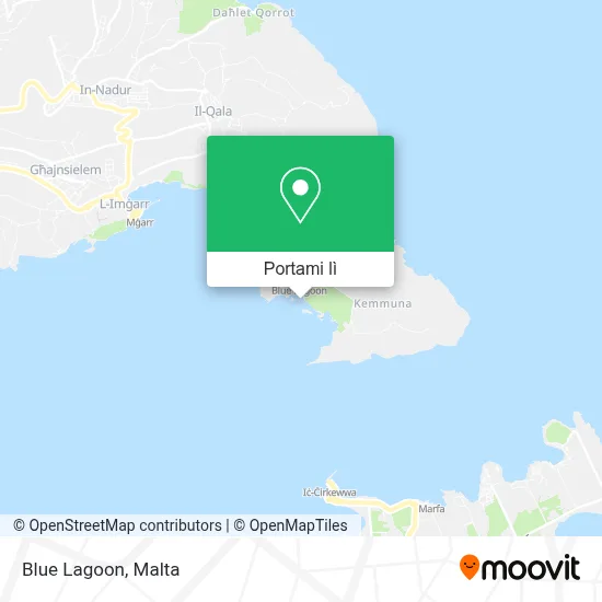 Mappa Blue Lagoon