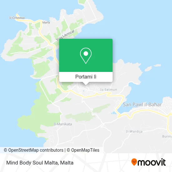 Mappa Mind Body Soul Malta