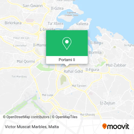 Mappa Victor Muscat Marbles